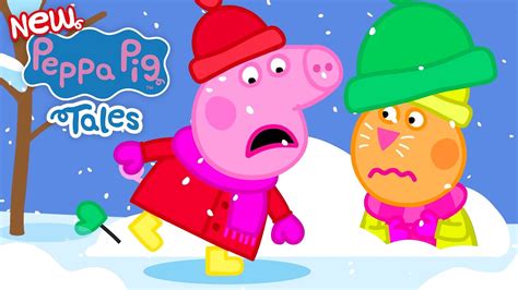 Peppa Pig Tales 🐷 Peppa Pig And Candy Cats Snow Day 🐷 Peppa Pig ...