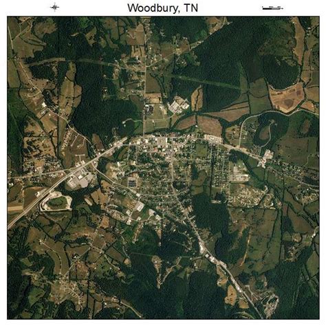 Aerial Photography Map of Woodbury, TN Tennessee