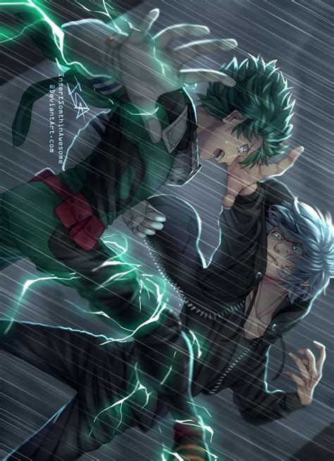 Boku No Hero Academia Deku Vs Shigaraki - Academypaper | Boku no Hero