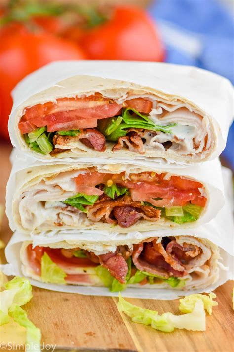 BLT Wraps - Simple Joy