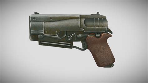 Handpainted 10mm Pistol from Fallout - Download Free 3D model by ...