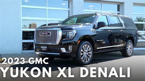 2023 GMC Yukon XL Denali // GMC's Premier Full-Size SUV - YouTube