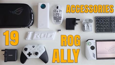 19 ESSENTIAL ROG Ally Accessories. What is your pick? - YouTube