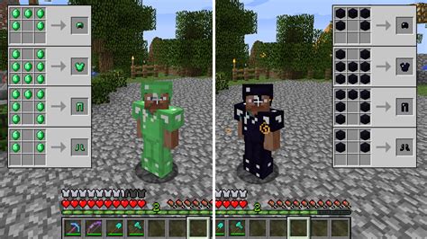 Emerald & Obsidian Armor/Tools (1.10.2) | Minecraft Mods