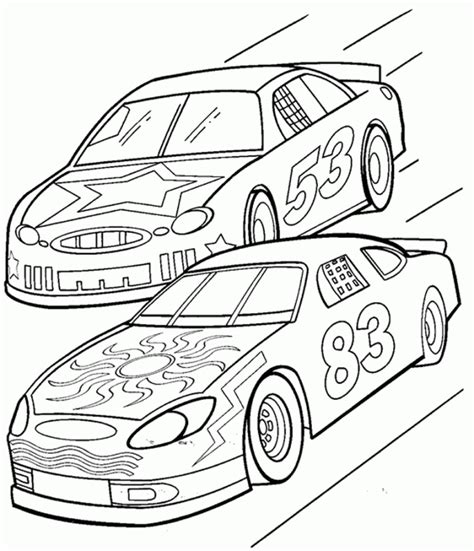 Nascar Drawing at GetDrawings | Free download