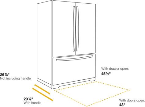 Refrigerator Sizes: How to Measure Fridge Dimensions | Whirlpool ...