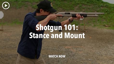 Shotgun Stance and Mount | Shotgun 101 with Top Shot Chris Cheng - YouTube