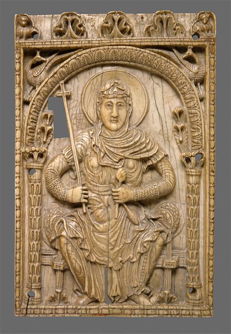 Plaque with the Virgin Mary as a Personification of the Church ...