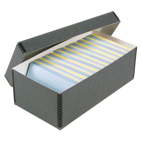 Archival Storage - Card File Boxes