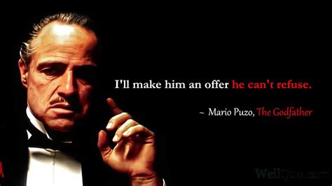 The Godfather Quotes by Mario Puzo - Well Quo