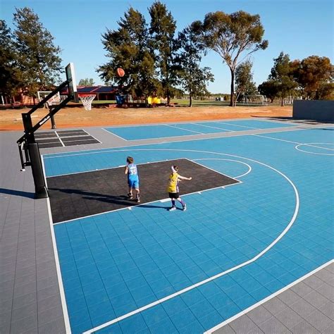 Custom Size Modular Basketball Court Tiles | Net World Sports