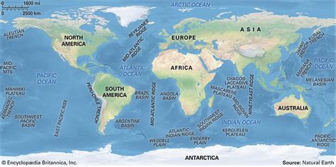 Ocean basin | Earth feature | Britannica.com