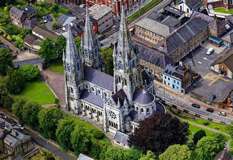 St Fin Barres Cathedral Cork City - Dennis Horgan Aerial Photography