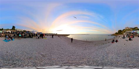 Breakwater Beach in 360º - Ash Blagdon 360º Photography