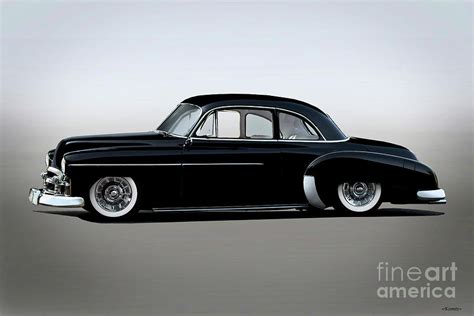 1950 Chevrolet 'Kustom' Deluxe Coupe Photograph by Dave Koontz - Fine ...