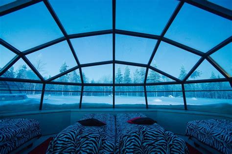 Stay in This Amazing Glass Igloo and Watch the Northern Lights From Bed ...