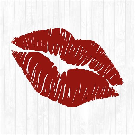 Lips SVG Valentines Day SVG Kissy Lips SVG Kiss Cricut Cut Files Kiss ...