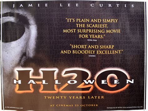 Halloween H20 (Teaser / Advance Version) - Original Movie Poster