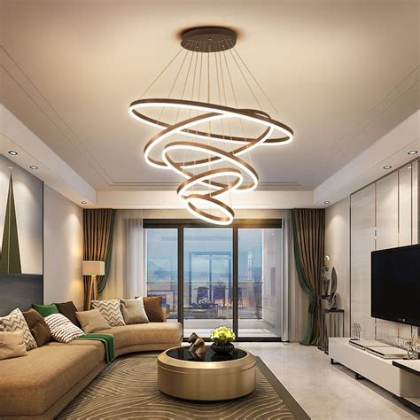 LED Modern Ceiling Light Flush Mount Square Fixture Living Room Lamp ...