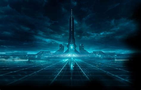 Tron City Wallpaper Hd