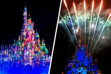 Fountains, fireworks in HK Disneyland's nighttime show | ABS-CBN News