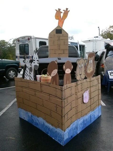 Noah ark for trunk or treat. | Trunk or treat, Noah s ark, Truck or treat