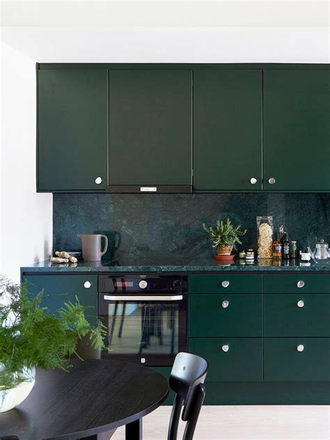 20 Enviable Green Marble Ideas to Steal Now | New kitchen cabinets, New ...