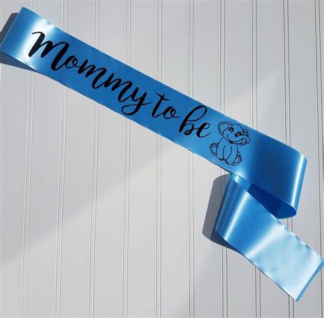 Mom to Be Sash Personalized for Mommy to Be to Wear at Baby Shower ...