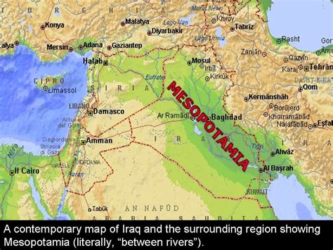 Mesopotamia Where Is It Located