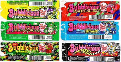 Old Bubblicious bubble gum wrappers : r/nostalgia