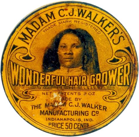 Madam C.J. Walker's Wonderful Hair Grower Poster Print by Science ...