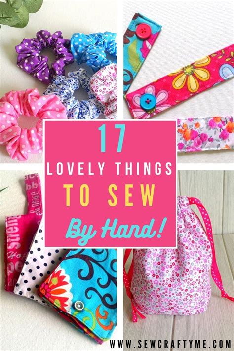 30 Hand Sewing Projects You Will Love | Sewing activities, Hand sewing ...