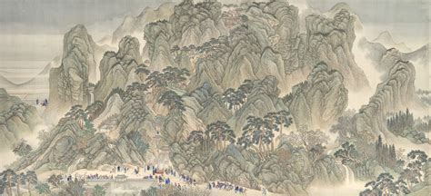 Wang Hui | The Kangxi Emperor's Southern Inspection Tour, Scroll Three ...