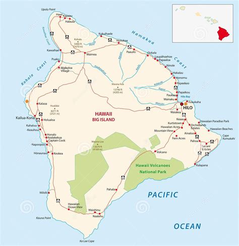 Map Of Usa And Hawaiian Islands - Best Map of Middle Earth