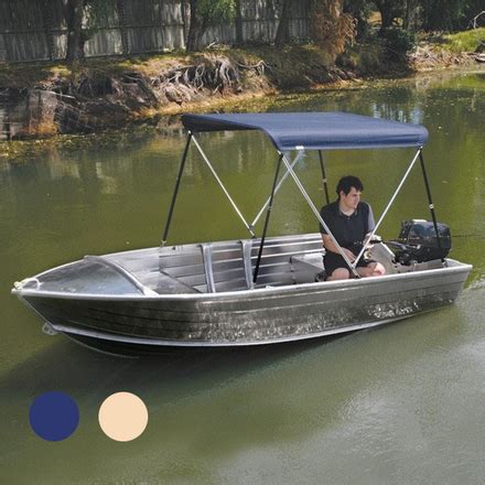 Boat Bimini Cover - 2 Bow Aluminium | The Boat Warehouse Australia