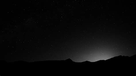 #black #night starry night #monochrome #starry #stars night sky #sky # ...