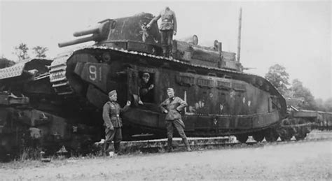 The largest tank ever made: the French Char 2C (also known as FCM 2C ...