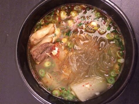 Korean food photo: Galbitang (Beef short ribs soup) on Maangchi.com