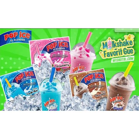 Jual Pop Ice es blender (Jual PER 5 PCS) | Shopee Indonesia