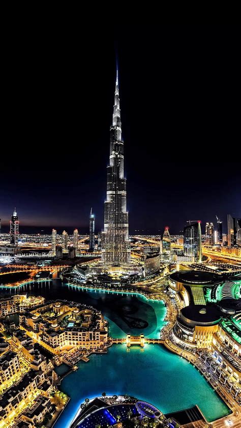 Dubai Night Hd Wallpapers