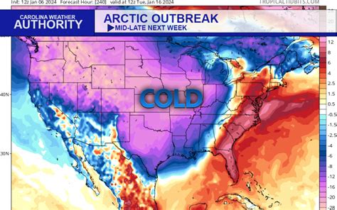 Cold Wave Could Impact Southeast Next Week - Carolina Weather Authority