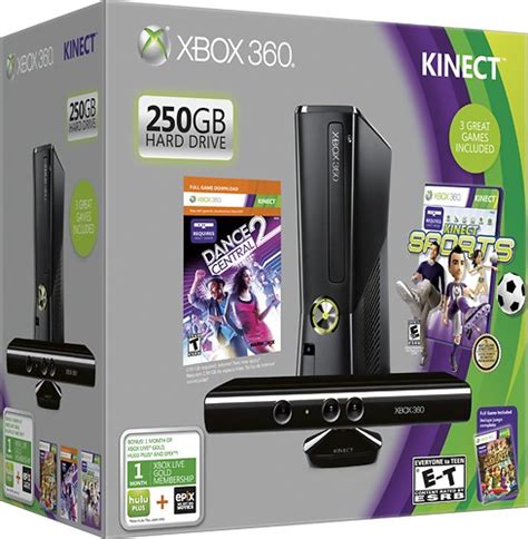 Microsoft Xbox 360 250GB Kinect Bundle S7G-00108 - Best Buy