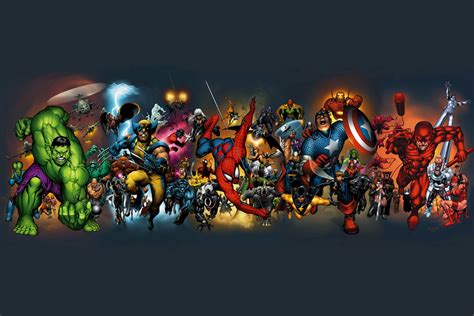 Marvel and DC Wallpaper - WallpaperSafari