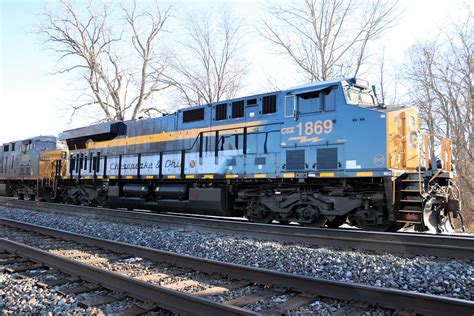 CSX 1869 | CSX 1869 the C&O heritage unit at La Paz, IN. | Keith ...