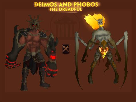 Deimos and Phobos, The Dreadful : r/SMITEGODCONCEPTS