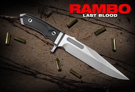 Rambo Last Blood Bowie Knife - Tactical Survival Knives at Reliks.com