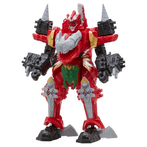 Power Rangers Dino Fury Zord Link Combining Megazord 19” Action Figure ...