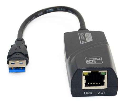 Usb 3.0 A Rj45 Tarjeta De Red Externa 1000mbps Unidad Libre | Meses sin ...