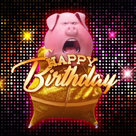 Happy Birthday Funny Gif Images ~ Fun Happy Birthday Gif | Bodheewasuep