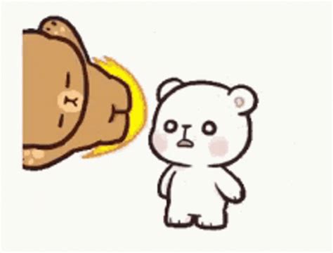 Kick Bear GIF - Kick Bear Brown Bear - Discover & Share GIFs